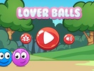 Blue & Red Pinky Ball Lovers screenshot 5