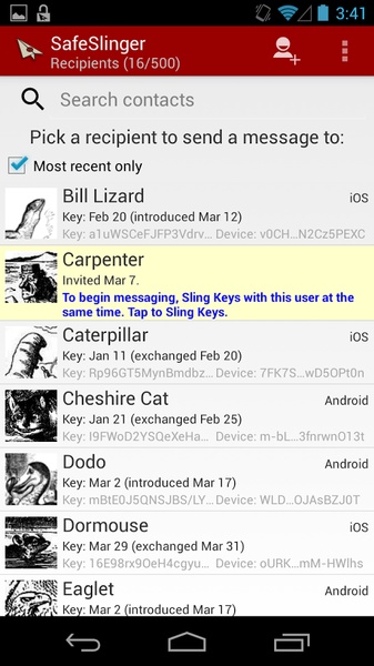 SafeSlinger - Preview 2