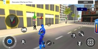 Police Robot Rope Hero screenshot 8