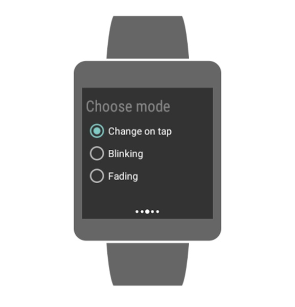 Flashlight For Android Wear - Preview 6