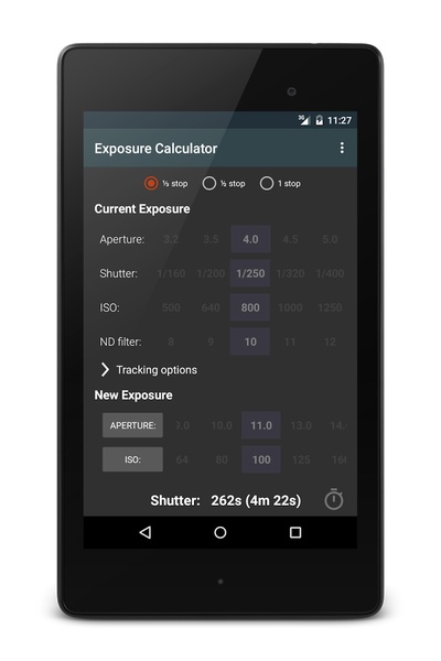 Exposure Calculator - Preview 8