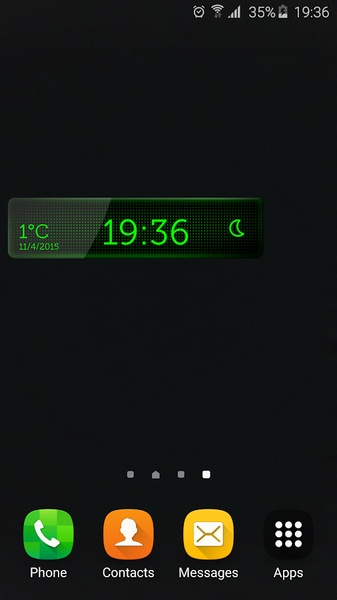 Black Digital Clock - Preview 3