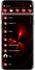 SMS Theme Sphere Red - black screenshot 6