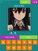 Akame Ga Kill Character Quiz screenshot 1