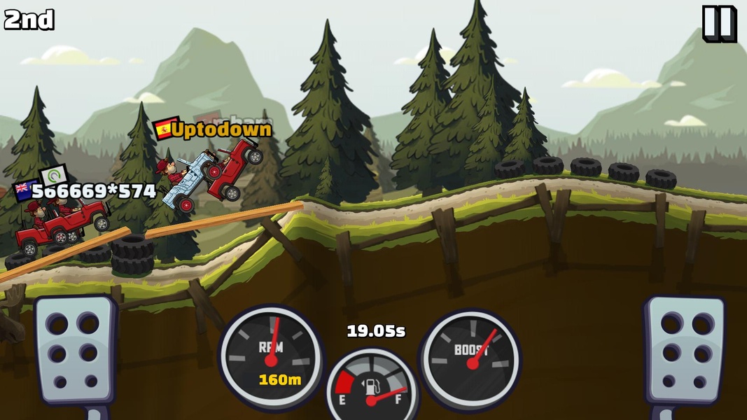 Hill Climb Racing 2 v1.53.3 MOD + APK (Dinheiro ilimitado) Baixar