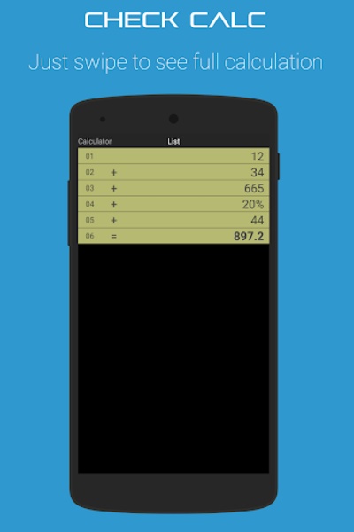 CHECK CALC - Preview 7