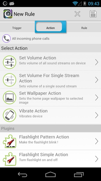 AutomateIt Flashlight Plugin - Preview 5