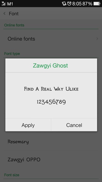 Zawgyi Ghost - Preview 4