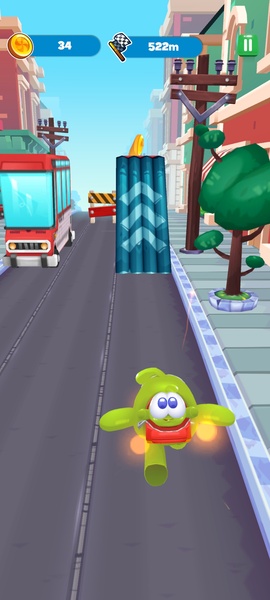 Om Nom Run 3: Speedrun is available on the US Google Play Store