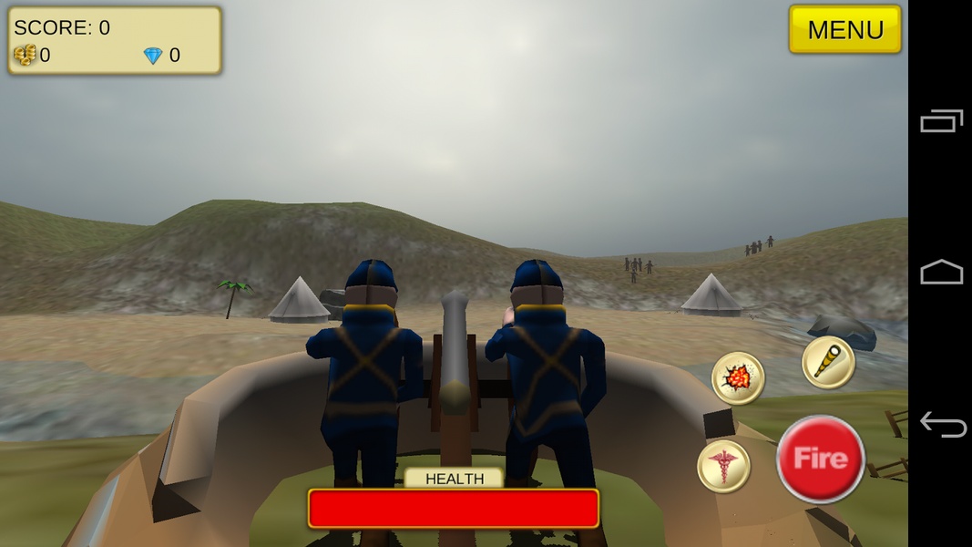 Cannon Shooter : US Civil War - Preview 1