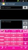 Pink Keyboard for S4 screenshot 3