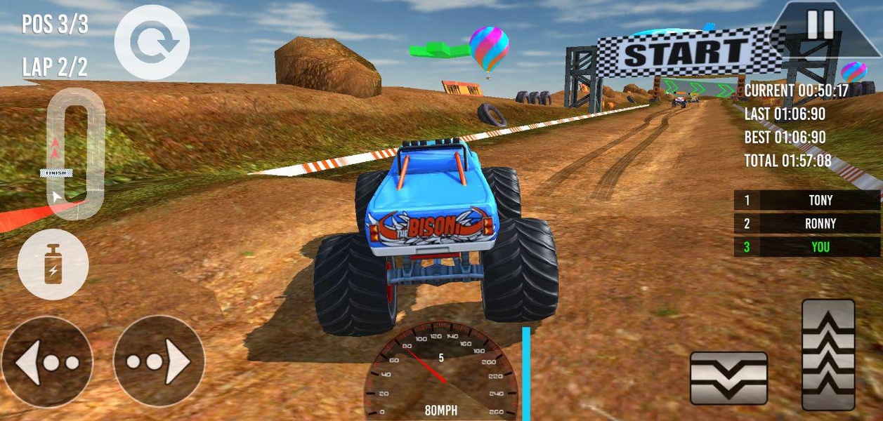 Mega Truck Race - Preview 10