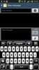 GO Keyboard Black and White Theme screenshot 9