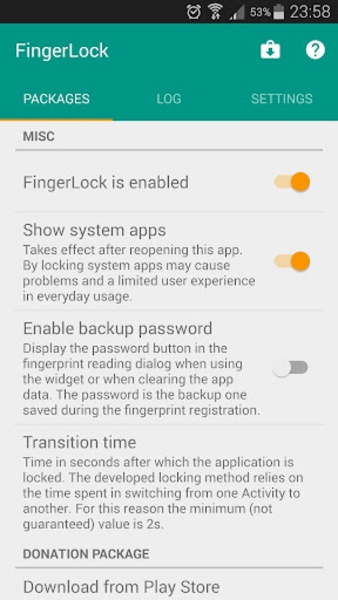 FingerLock - Preview 4