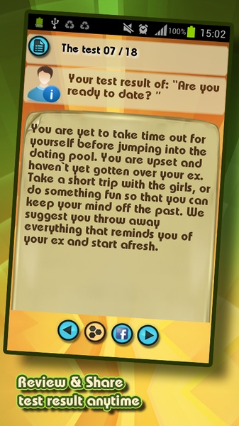Personality Test - Preview 1