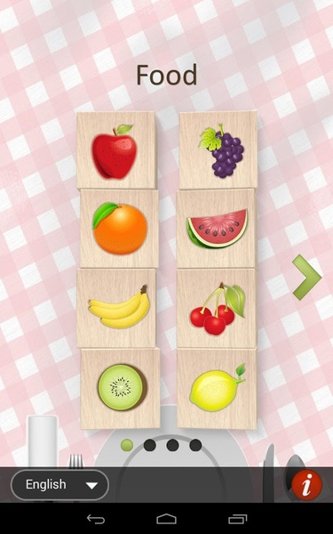 Food Blocks game for Kids - Preview 1