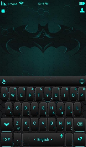 TouchPal SkinPack Dark Neon Green - Preview 3