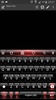 Emoji Keyboard Dusk Black Red screenshot 5