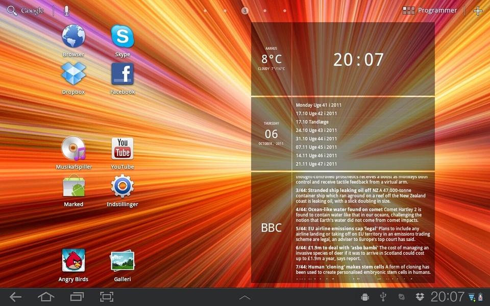 Glass Widgets - Preview 1