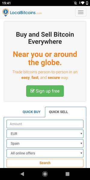 Localbitcoins Bitcoin Wallet - Preview 3