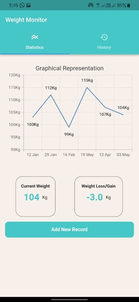 Advance Weight Monitor - Preview 2