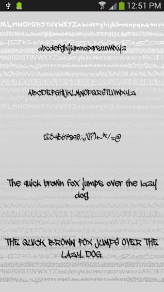 Graffiti Free Font Theme - Preview 4