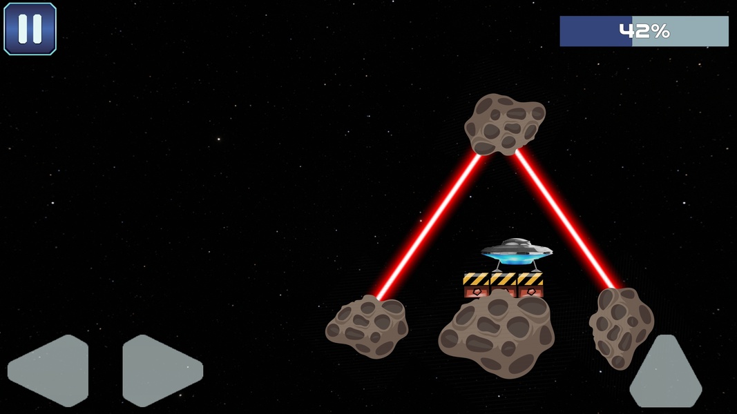 Mission To Mars - control flying saucer and land - Preview 4