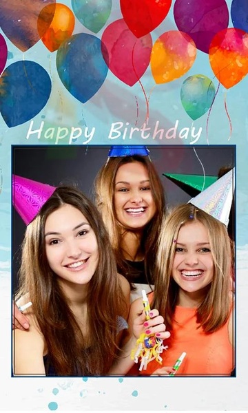 Happy Birthday Photo Frame - Preview 4