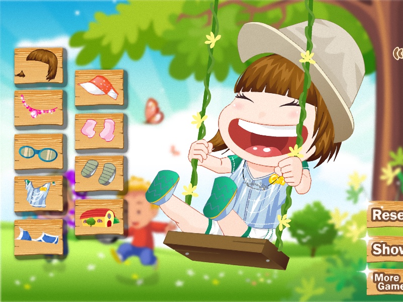 Playing On A Swing DressUp - Preview 5