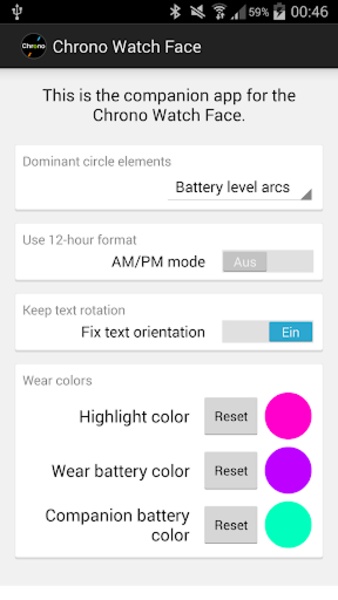 Chrono Watch Face - Preview 3