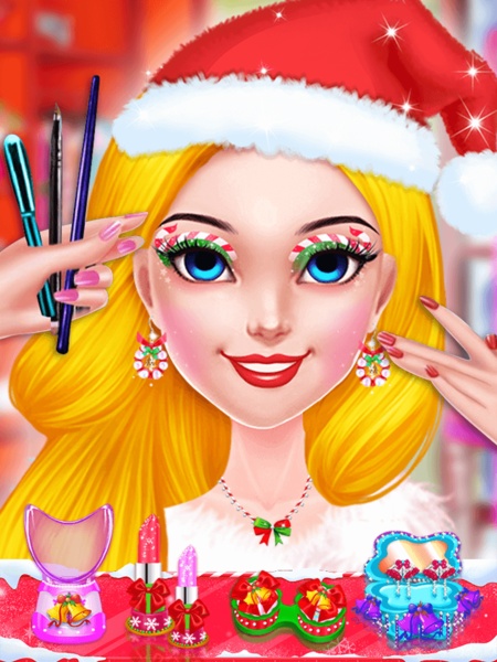 Christmas Girl Makeup Salon Games For Girls - Preview 4