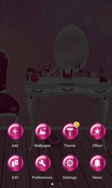 Pink Girl GO Launcher - Preview 2