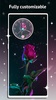 Rose Clock Live Wallpaper screenshot 4