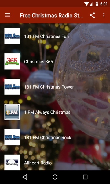Free Christmas Radio Stations - Preview 4