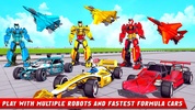 Formula Car Robot Games - Air Jet Robot Transform screenshot 4