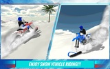 Winter Snowmobile 3D Simulator screenshot 12