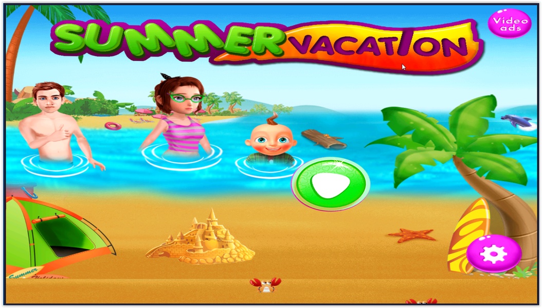 Summer Vacation - At Beach Resort - Preview 1