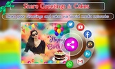 Birthday Greeting Cards Maker screenshot 6
