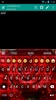 Love Rose Emoji Keyboard Theme screenshot 4