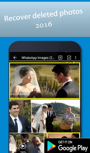 Delted Photos Recovery - Preview 1