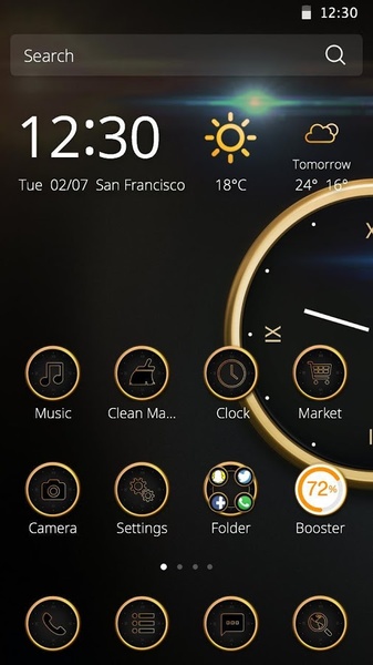 Luxury Clock Theme - Preview 4
