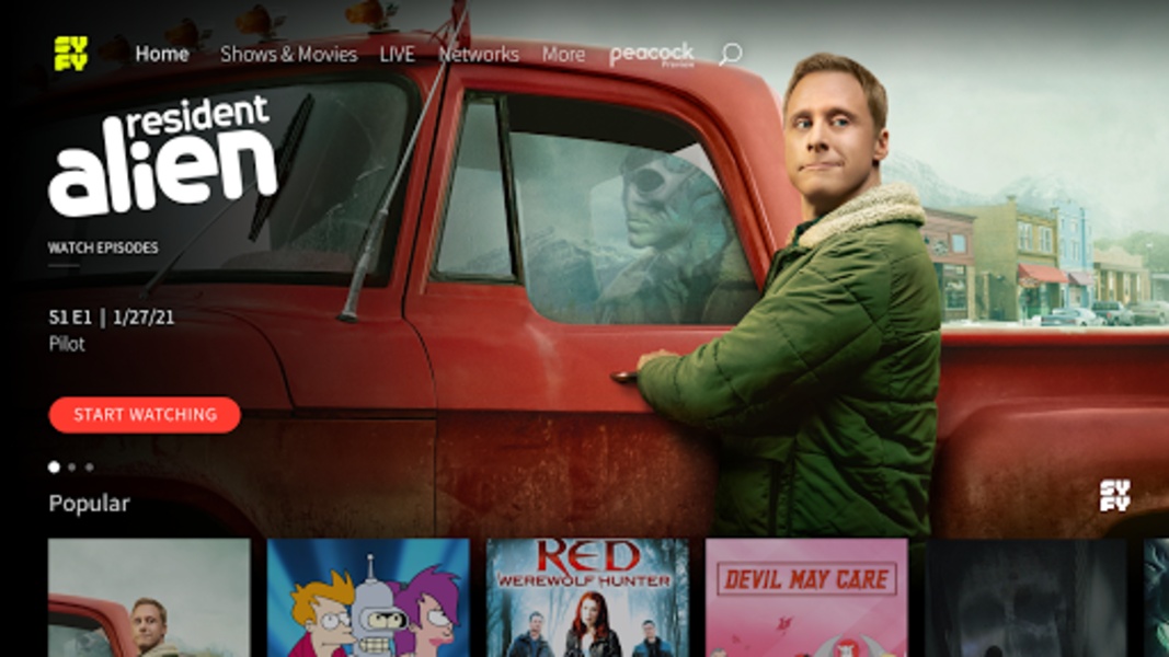 SYFY (Android TV) - Preview 5