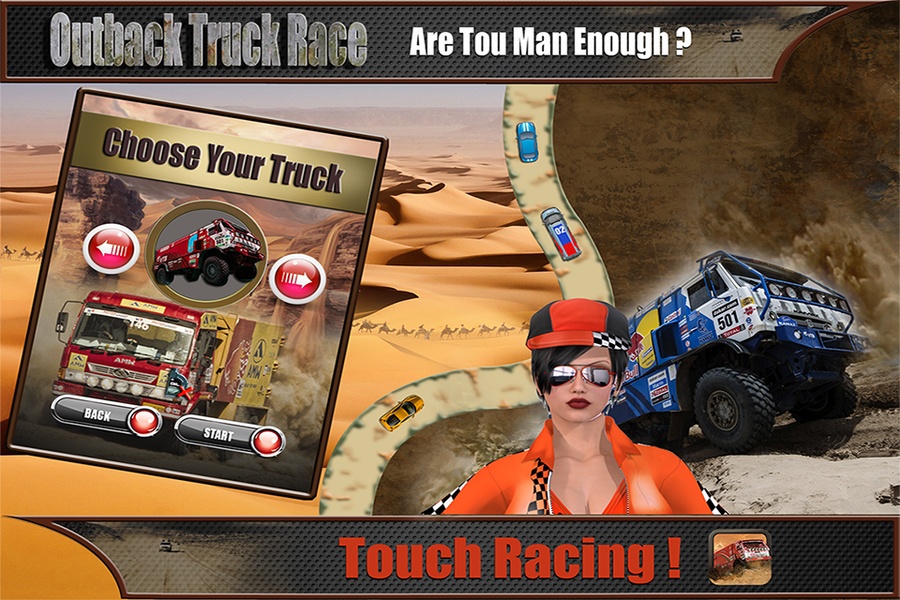 Outback Desert Truck Hill Racing FREE - Extreme Ro - Preview 8