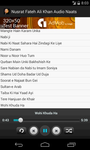 Nusrat Fateh Ali Khan Naats - Preview 2