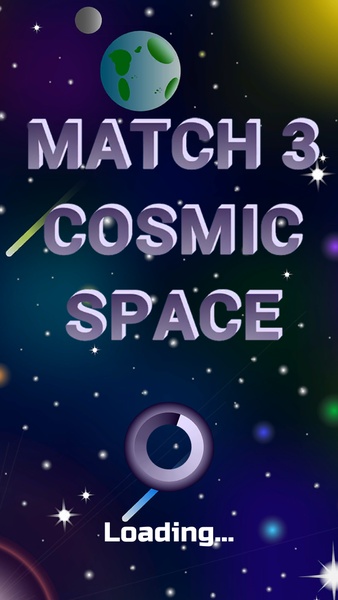 Match 3 Cosmic Space - Preview 1