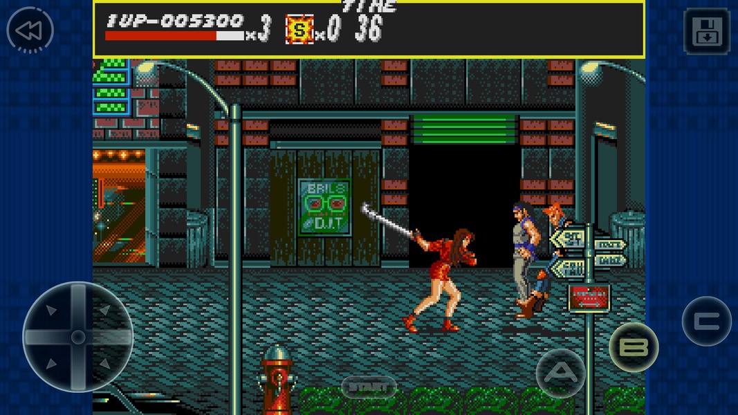 Streets of Rage Classic. Streets of rage android