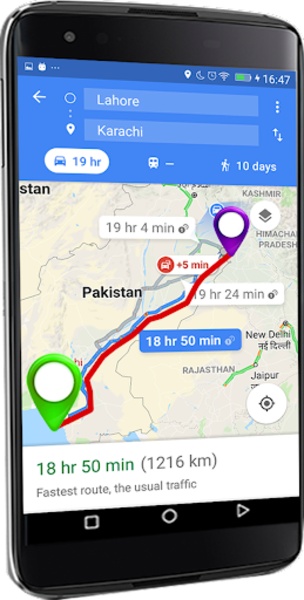 GPS Route Finder FREE - Preview 1