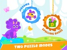 Bini Dino Puzzles for Kids! screenshot 2
