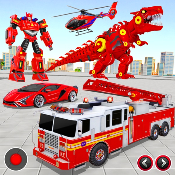 Firefighter Robot Transforming - Preview 9