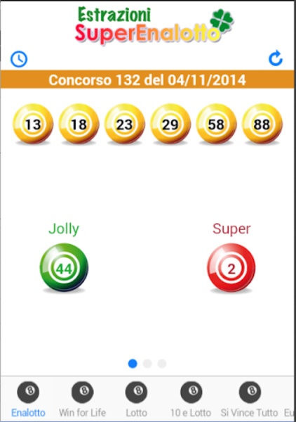 Estrazioni lotto - Preview 9